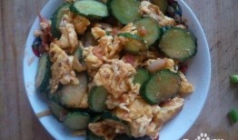 吃瓜炒蛋的做法