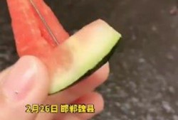 吃瓜里面吃出针,针藏瓜中，食品安全警钟长鸣