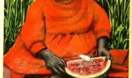 请黑人吃瓜小魔